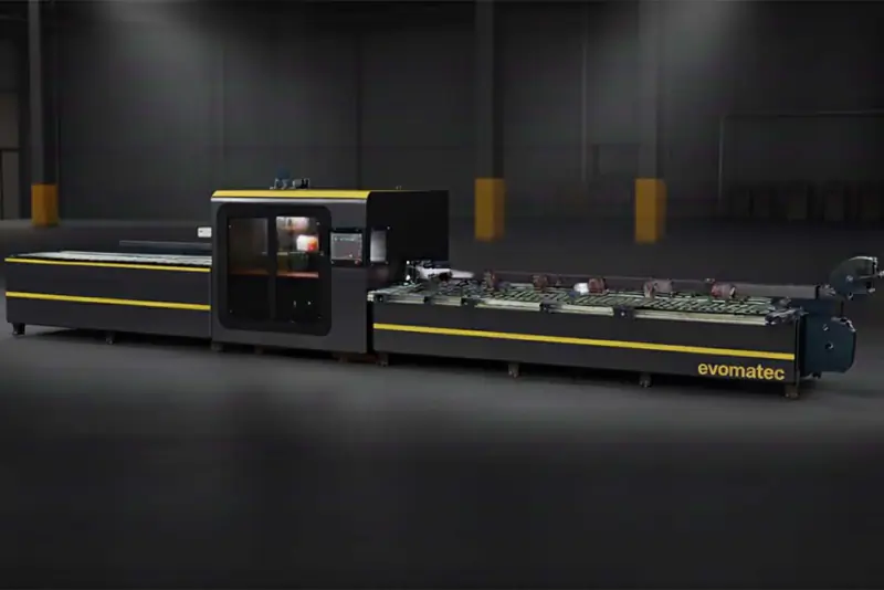 PROFILE MACHINING & CUTTING CENTER FOR ALUMINIUM PROFILES EVOAIIR