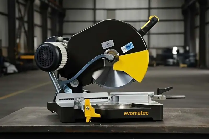 PORTABLE MITER SAW FOR PLASTIC PROFILES EVOCUT 400