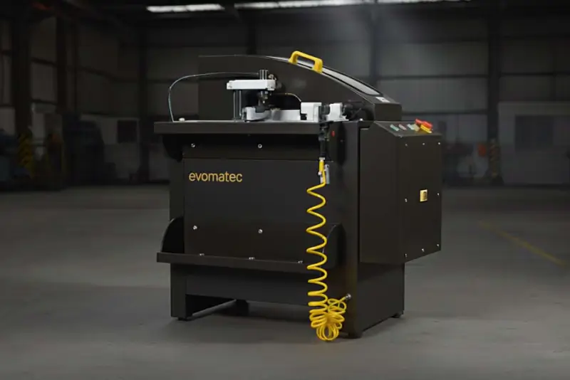 AUTOMATIC END MILLING MACHINE FOR PVC PLASTIC PROFILES EVOP III