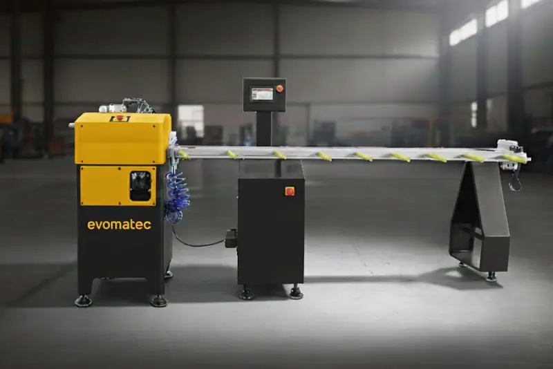 AUTOMATIC GLAZING BEAD SAW WITH DIGITAL LENGTH STOP EVOOR DD
