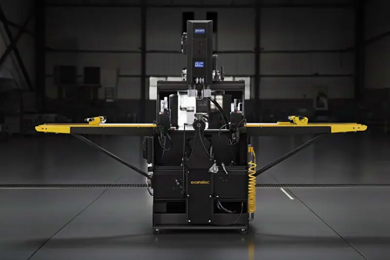 COPY ROUTER FOR PLASTIC PROFILES WITH 3 SPINDLES EVOG IV