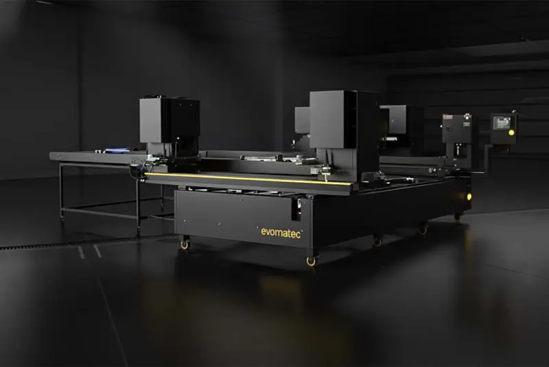 4 HEAD WELDING MACHINE FOR PVC PLASTIC PROFILES EVOO IV